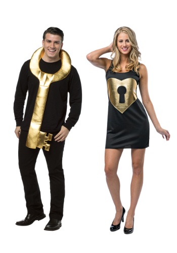 Lock and Key Couples Costume -image