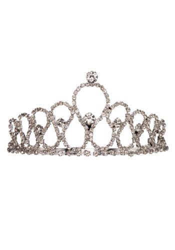 Metal Tiara with Silver Rhinestones By: Jacobson Hats for the 2022 Costume season.