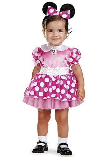 unknown Infant Pink Minnie Mouse Costume