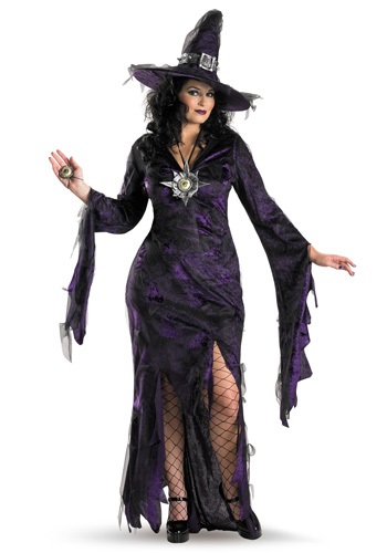 Plus Size Sorceress Costume
