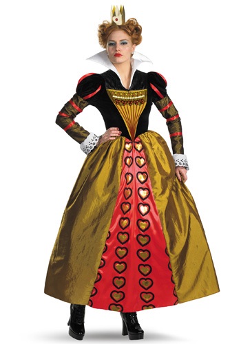 Adult Red Queen Costume By: Disguise for the 2022 Costume season.