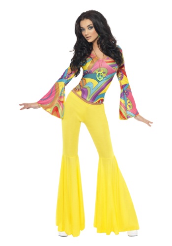Womens Groovy Gal Costume By: Smiffys for the 2022 Costume season.