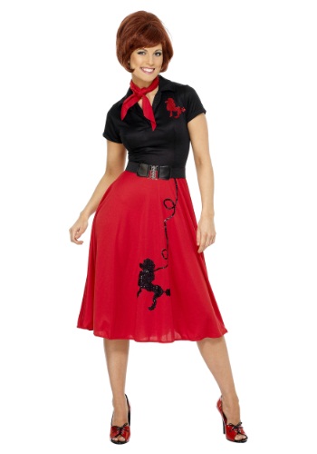 Womens 50s Style Poodle Costume By: Smiffys for the 2022 Costume season.