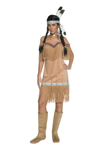Women's Native American Costume By: Smiffys for the 2022 Costume season.