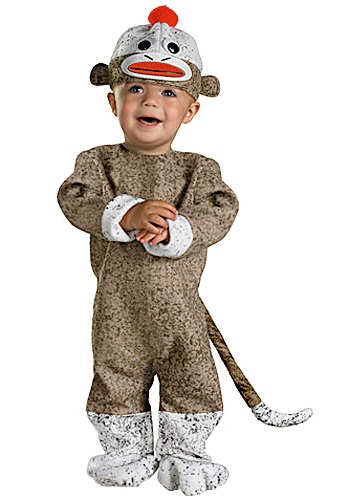 Infant Sock Monkey Costume By: Disguise for the 2022 Costume season.