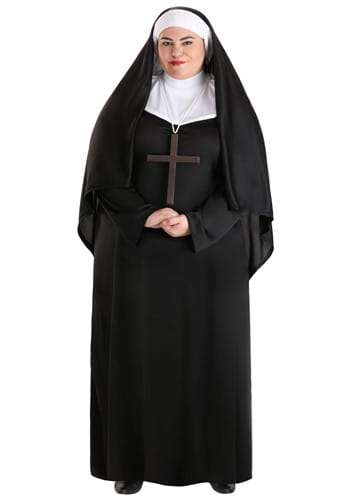 Plus Size Traditional Nun Costume By: Fun Costumes for the 2022 Costume season.
