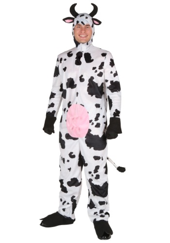 Adult Happy Cow Costume -image