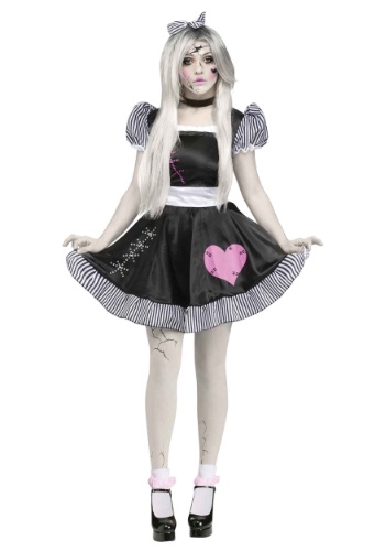 Broken Doll Adult Costume -image