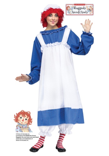 Raggedy Ann Adult Costume -image