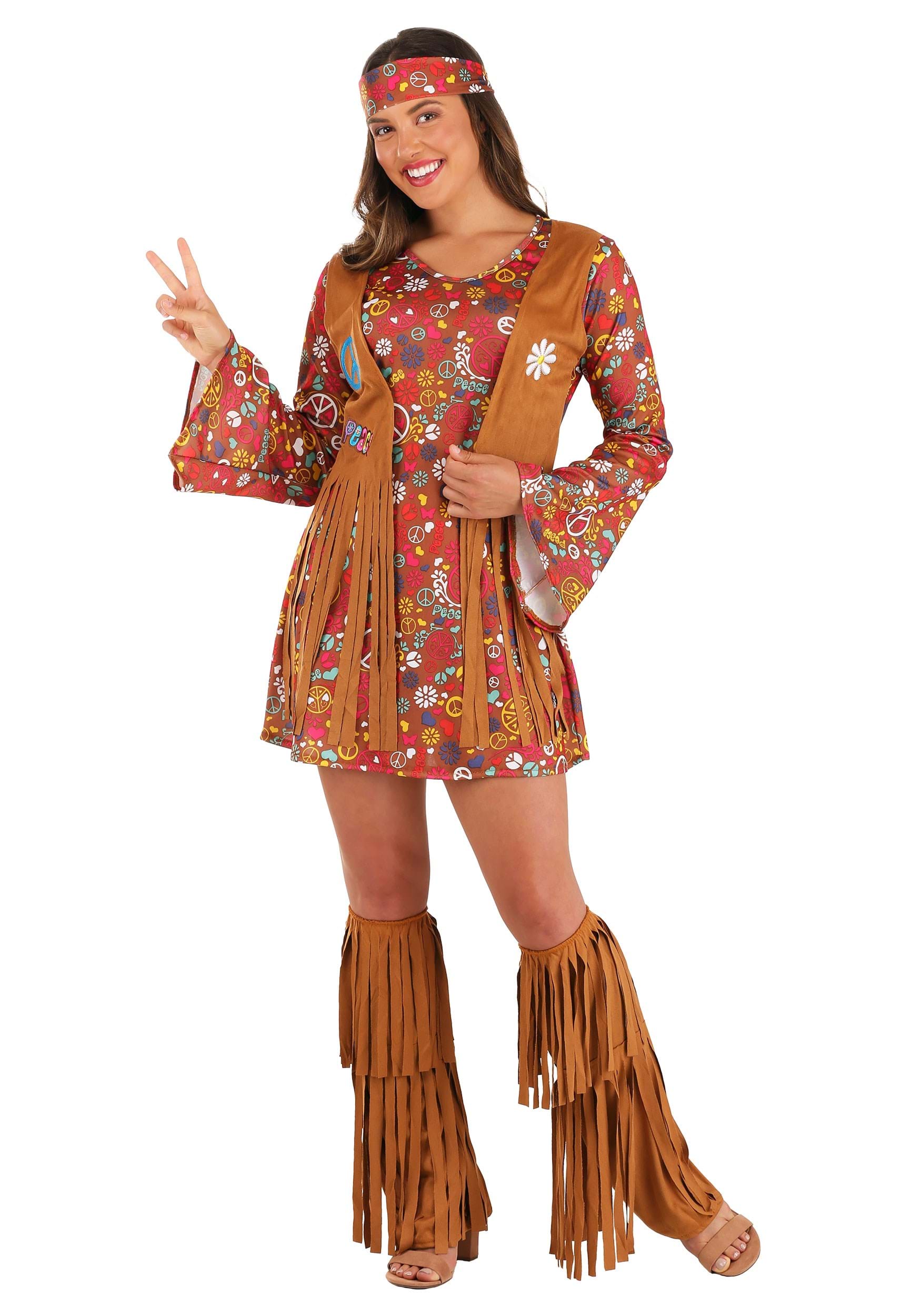 Hippie Adult Costume 114