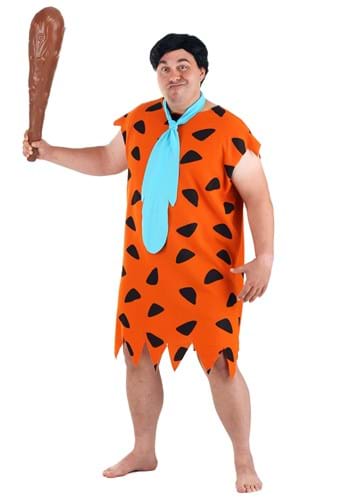 Plus Size Fred Flintstone Costume -image