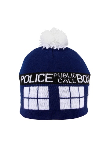 TARDIS Pom Beanie -image