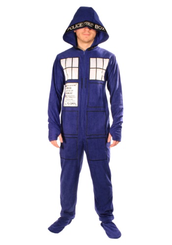 Doctor Who: Adult Tardis Pajamas By: Undergirl for the 2022 Costume season.