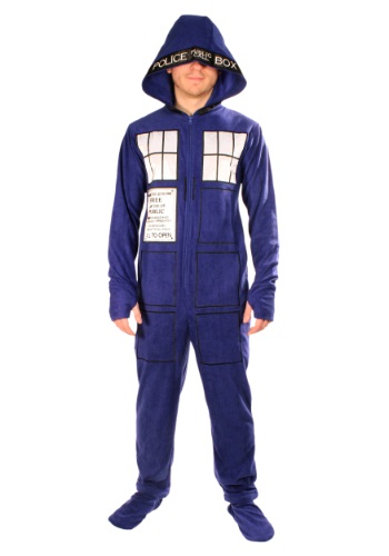 Doctor Who Adult TARDIS Pajamas