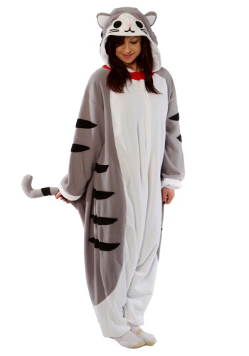 Adult Tabby Cat Pajama Costume By: Sazac for the 2022 Costume season.