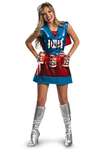 Sexy Duffwoman Costume -image