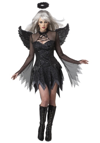 Plus Size Women's Sultry Fallen Angel Costume By: California Costume Collection for the 2022 Costume season.