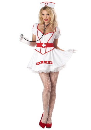 Women s Plus Size Nurse Heartbreaker Costume