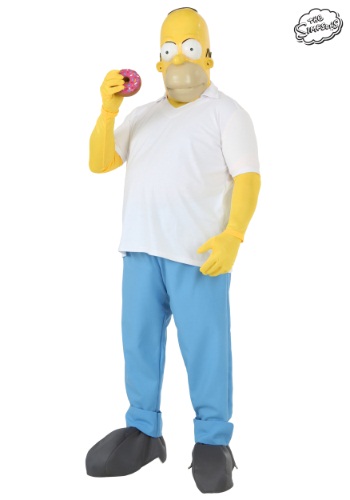 unknown The Simpsons Plus Size Homer Simpson Costume