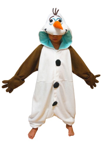 Kids Olaf Pajama Costume By: Sazac for the 2022 Costume season.