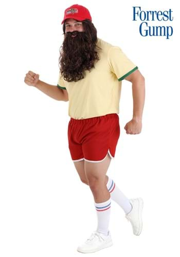 unknown Plus Size Running Forrest Gump Costume