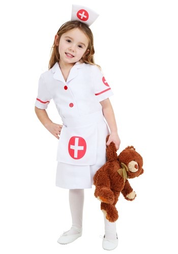 Toddler Nurse Costume By: Fun Costumes for the 2022 Costume season.
