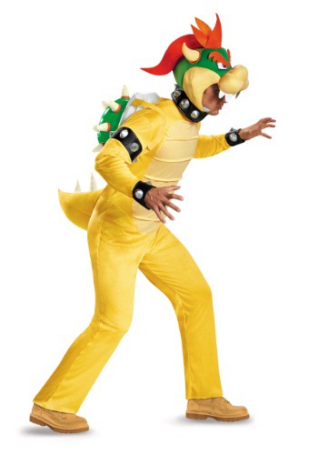 Plus Size Deluxe Bowser Costume By: Disguise for the 2022 Costume season.