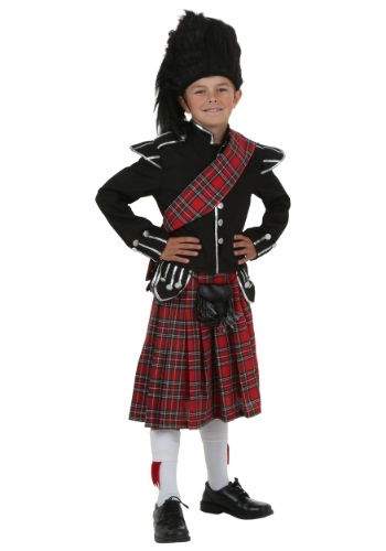 unknown Child Scottish Costume
