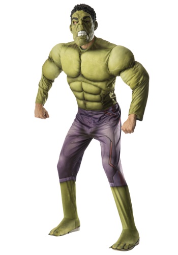 Adult Deluxe Hulk Avengers 2 Costume By: Rubies Costume Co. Inc for the 2022 Costume season.