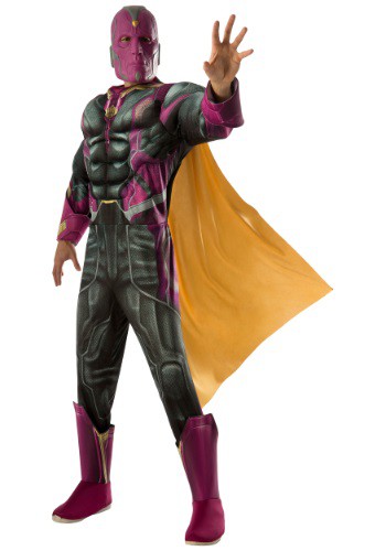 Adult Deluxe Vision Avengers 2 Costume By: Rubies Costume Co. Inc for the 2022 Costume season.