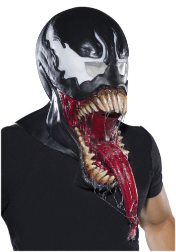Adult Deluxe Venom Latex Mask By: Rubies Costume Co. Inc for the 2022 Costume season.