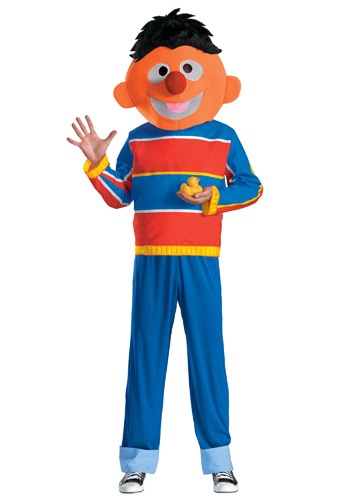 Adult Ernie Costume By: Disguise for the 2022 Costume season.