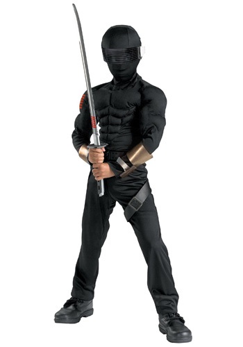 unknown Deluxe Kids Snake Eyes Costume