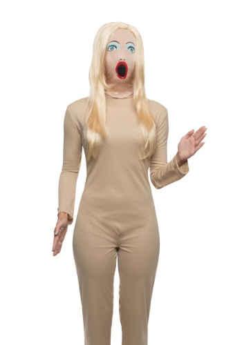 unknown Adult Fabric Sexy Doll Mask