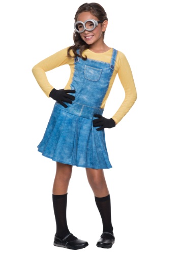 Child Female Minion Costume By: Rubies Costume Co. Inc for the 2022 Costume season.