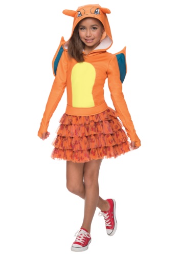 Girls Pokemon Charizard Costume By: Rubies Costume Co. Inc for the 2022 Costume season.