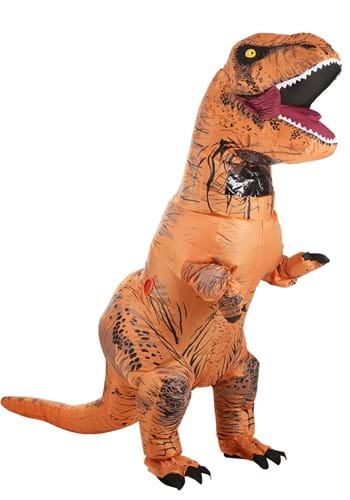 Adult Inflatable Jurassic World T-Rex Costume By: Rubies Costume Co. Inc for the 2022 Costume season.