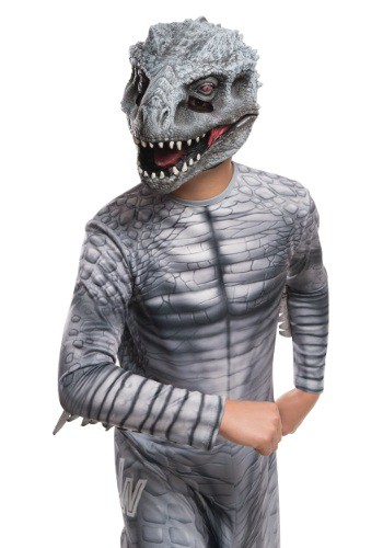 Child Jurassic World Dino 3/4 Mask By: Rubies Costume Co. Inc for the 2022 Costume season.