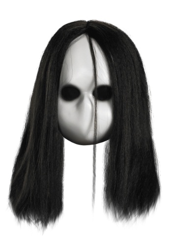 Adult Blank Black Eyes Doll Mask By: Disguise for the 2022 Costume season.