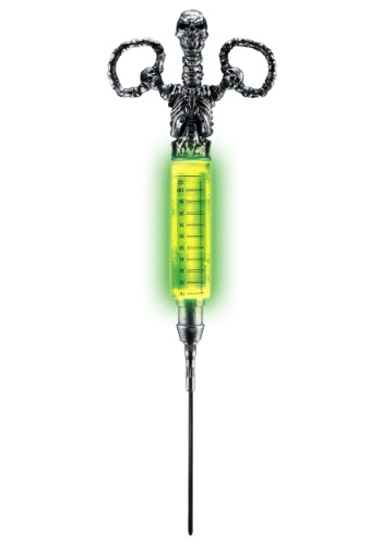 Radioactive Glowing Syringe By: Disguise for the 2022 Costume season.