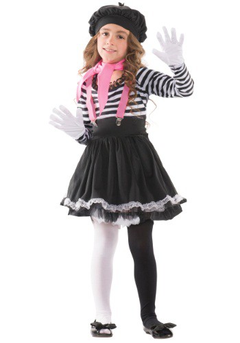 unknown Child Mesmerizing Mime Costume