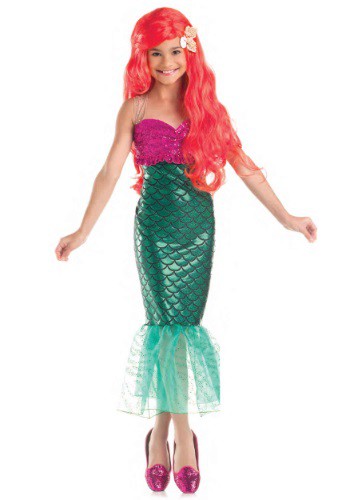 Sweet Mermaid Child Costume By: Party King for the 2022 Costume season.