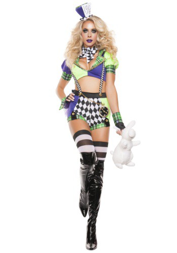 unknown Womens Tipsy Mad Hatter Costume