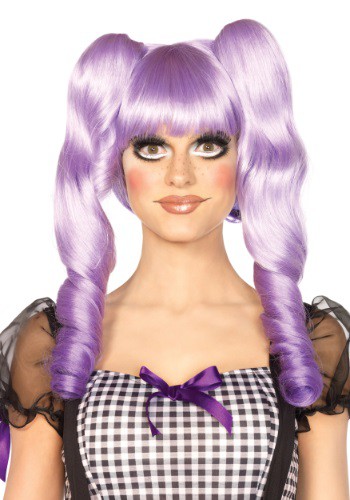 unknown Purple Dolly Wig