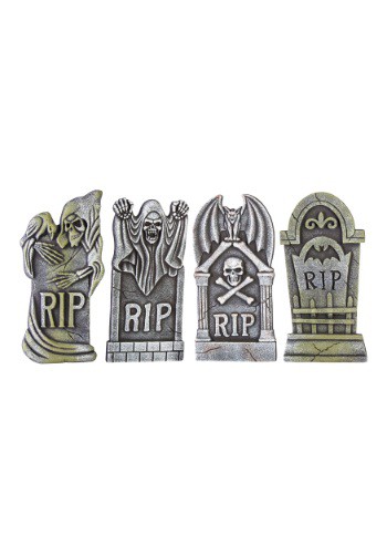 unknown Boneyard Set of 4 Tombstones