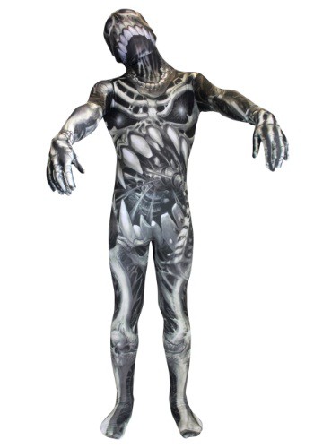 Kid's Skull and Bones Skeleton Morphsuit By: Morphsuits for the 2022 Costume season.