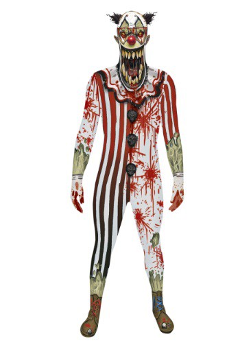 Adult Scary Clown Jaw Dropper Morphsuit By: Morphsuits for the 2022 Costume season.