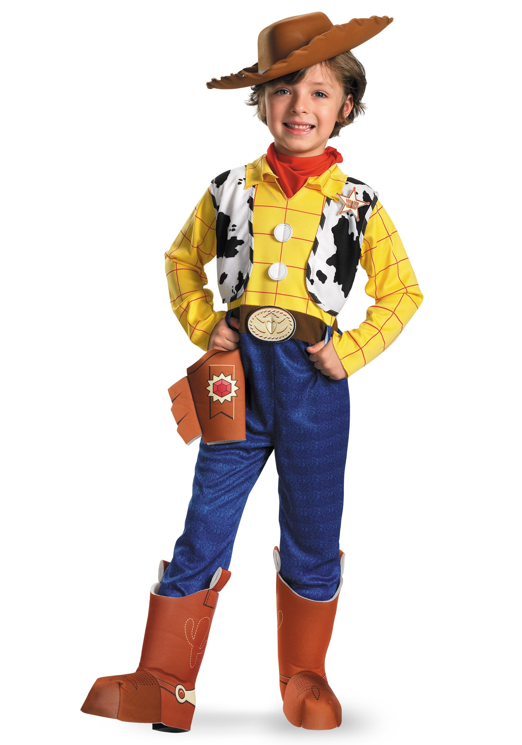 Child Deluxe Woody Costume - Photo 1/1