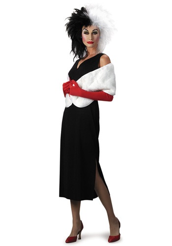 Adult Cruella De Vil Costume -image
