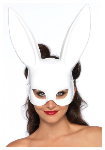 White Bunny Mask By: Leg Avenue for the 2022 Costume season.